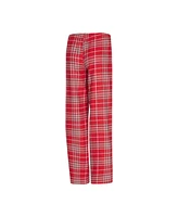 Concepts Sport Women's Crimson Oklahoma Sooners Vector T-Shirt Flannel Pants Sleep Set