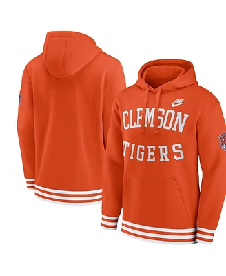 Nike Men's Orange Clemson Tigers Legacy Retro Pullover Hoodie