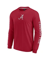 Fanatics Men's Crimson Alabama Tide Strive Long Sleeve T-Shirt