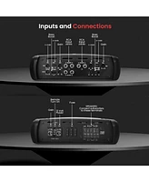 Pyle 5 Channel 3000W Max Bridgeable Mosfet Amplifier, Invincible Series