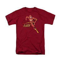 Flash Men's Dc Comics Jetstream Short Sleeve Adult Tee / T-Shirt