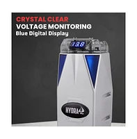 Pyle 0.3 Farad Digital Power Capacitor, Blue Digital Display, 12-24V