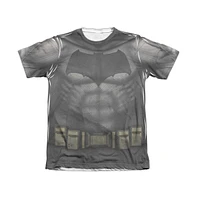 Batman V Superman Men's Superman Uniform Adult Poly/Cotton Short Sleeve Tee / T-Shirt