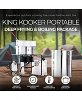 King Kooker Portable 29 Quart Propane Outdoor Deep Frying and Boiling Package