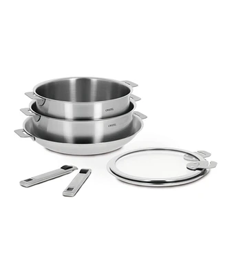 Strate -Piece Stainless Steel Cookware Set