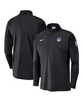 Nike Men's Black Sacramento Kings 2024/25 Courtside Performance Half-Zip Top