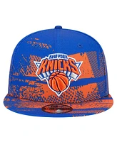 New Era Men's Blue New York Knicks Tip-Off 9FIFTY Snapback Hat