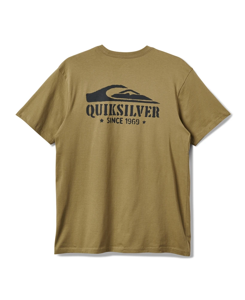 Quiksilver Men's Hunter Spray Short Sleeve T-Shirt