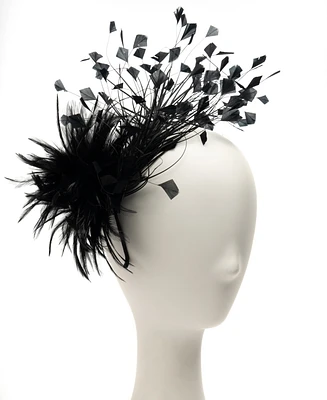 August Hats Multi Feather Fascinator