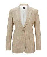 Boss by Hugo Boss Women's Regular-Fit Pinstripe Blazer