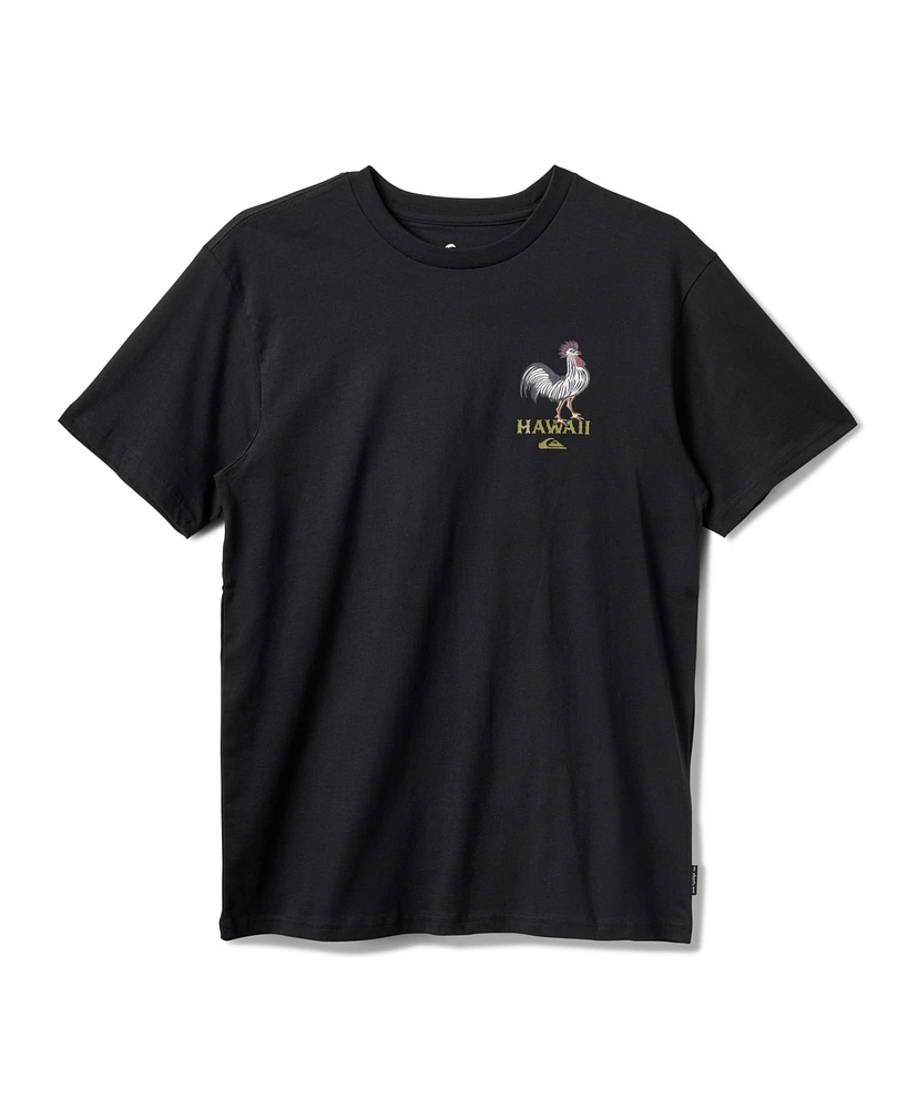 Quiksilver Men's Hawaii Rooster Short Sleeve T-Shirt