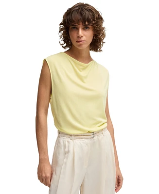 Boss by Hugo Women's High Neck Sleeveless T-Shirt