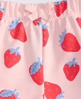 First Impressions Baby Girls Strawberry-Print Shorts, Exclusively at Macy's