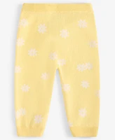 First Impressions Baby Cotton Sunflower Pants, Exclusively at Macy's