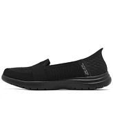 Skechers Women's On The Go Flex - Serene Slip-On Wide Width Casual Sneakers from Finish Line