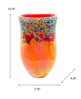 Dale Tiffany 13.75" Salt Creek Art Glass Vase