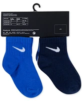 Nike Baby and Toddler Logo Socks, Pack of 6