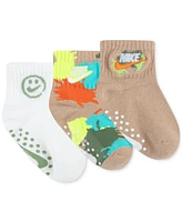 Nike Toddler Boys Gripper Ankle Socks, Pack of 3