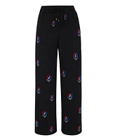 Meghan Fabulous Women's Grateful Dead Dancing Bears Sequin Lounge Pant