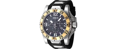 Invicta Men's 46485 Excursion Quartz Chronograph Black Dial Watch