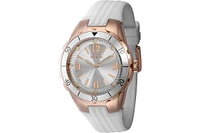 Invicta Women's 40311 Angel Quartz 3 Hand Silver Dial Watch