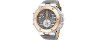 Invicta Men's 47381 Racing Quartz Multifunction Khaki, Gunmetal, Silver Dial Watch