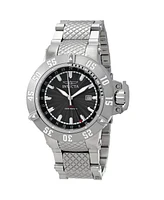 Invicta Men's 21727 Subaqua Quartz 3 Hand Gunmetal Dial Watch