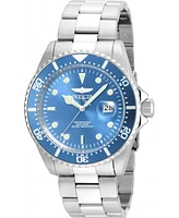 Invicta Men's 22051 Pro Diver Quartz 3 Hand Metallic Blue Dial Watch