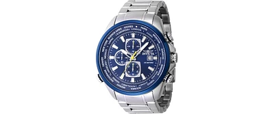 Invicta Men's 47818 Aviator Quartz Multifunction Blue Dial Watch