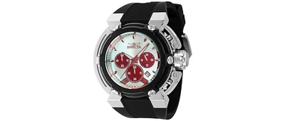 Invicta Men's 43855 Coalition Forces Quartz Chronograph Black, Silver Dial Watch