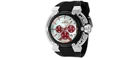 Invicta Men's 43855 Coalition Forces Quartz Chronograph Black, Silver Dial Watch