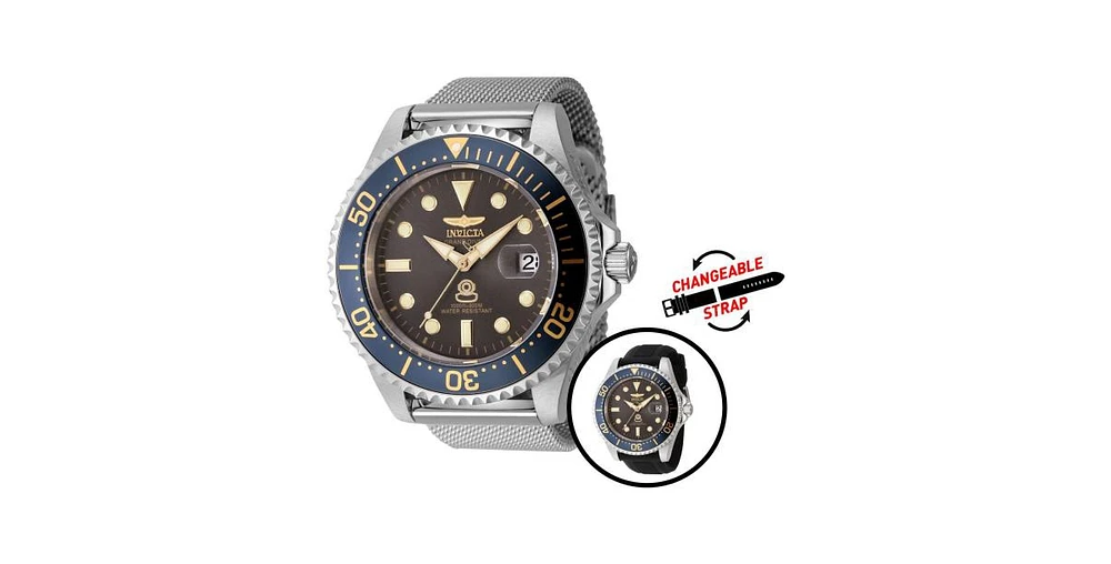 Invicta Men's 45806 Pro Diver Automatic Multifunction Charcoal Dial Watch