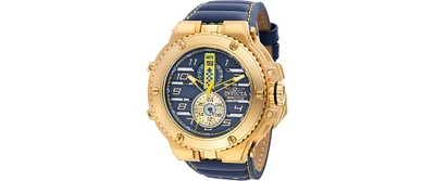 Invicta Men's 47379 Racing Quartz Multifunction Gold, Yellow, Blue Dial Watch