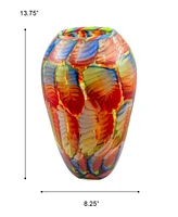 Dale Tiffany 13.75" Adoro Art Glass Vase