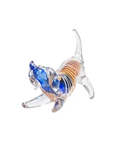 Dale Tiffany 8" Joey Dog Art Glass Figurine