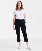 Style & Co Women's Pull On Cuffed Pants, Regular Petite