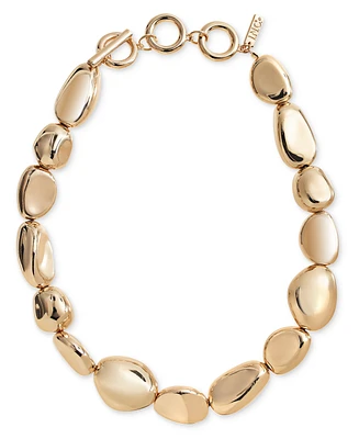 I.n.c. International Concepts Gold-Tone Sculptural Bead 19-1/2" All-Around Necklace, Exclusively at Macy's