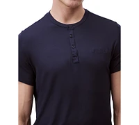 Calvin Klein Men's UltraSoft Stretch Sleep Henley