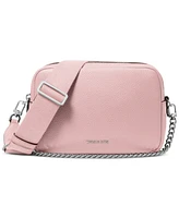 Michael Kors Bryant Medium Leather Double Zip Chain Camera Crossbody