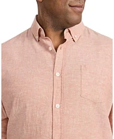 Johnny Bigg Big & Tall Serge Melange Linen Shirt