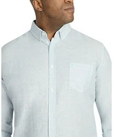 Johnny Bigg Big & Tall Serge Melange Linen Shirt