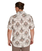 Johnny Bigg Big & Tall Atlas Ikat Print Shirt