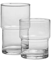 Arch Studio Stacking Glasses, Set of 8, Exclusively at Macy's