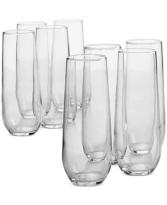 Arch Studio Stemless Champagne Glasses, Set of 8, Exclusively at Macy's