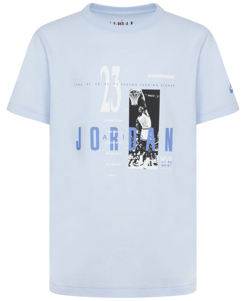 Jordan Big Boys Brand Crew Short Sleeve Tee