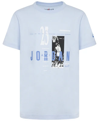 Jordan Big Boys Brand Crew Short Sleeve Tee