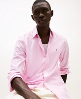 Tommy Hilfiger Men's Regular-Fit Striped Poplin Shirt