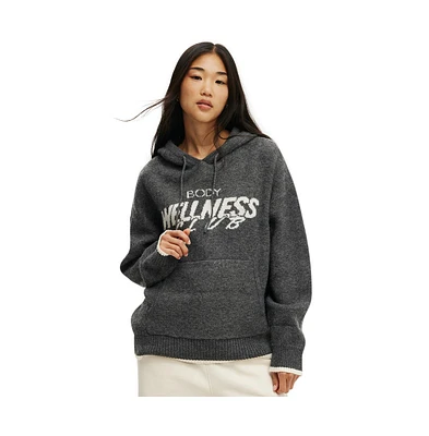 Cotton On Women's Knitted Premium Hoodie