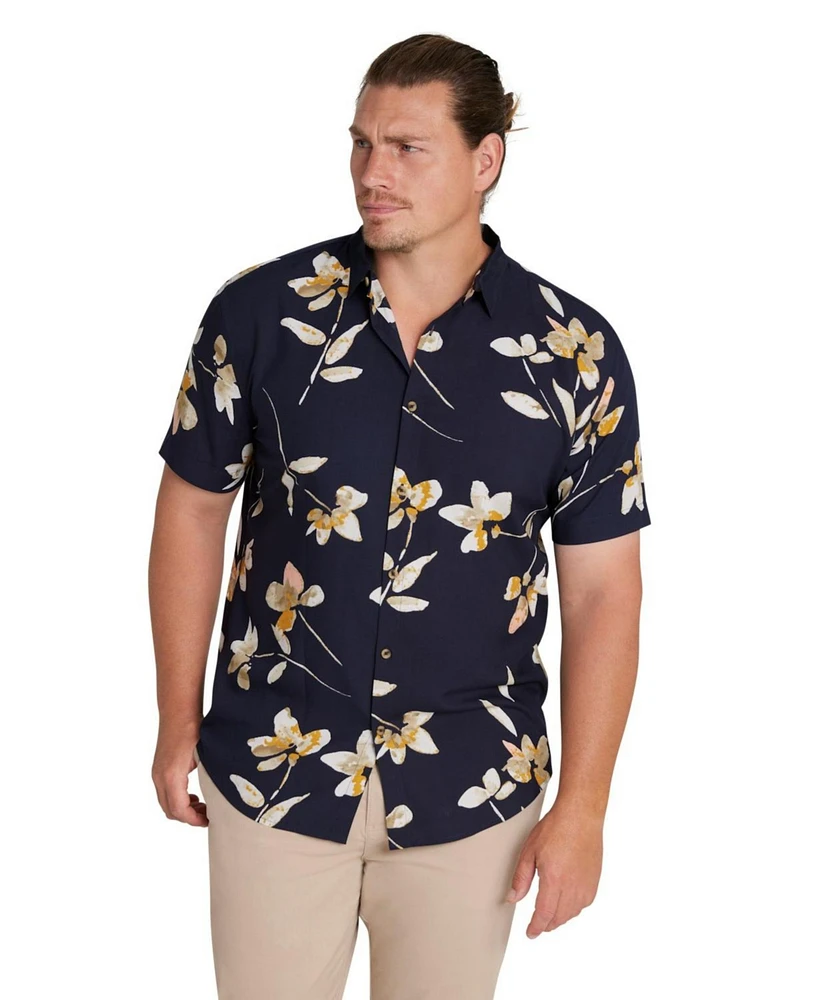Johnny Bigg Men's Rhodes Floral Print Shirt
