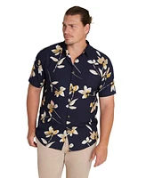 Johnny Bigg Men's Rhodes Floral Print Shirt
